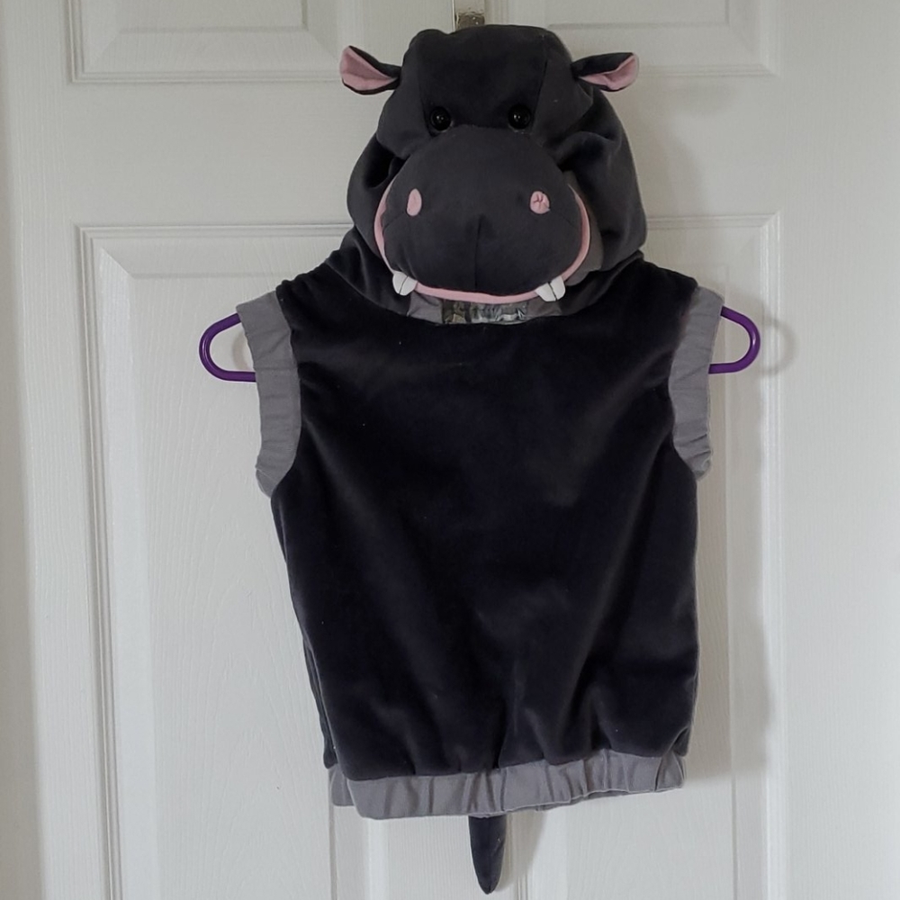 Adorable Hooded Hippo Costume